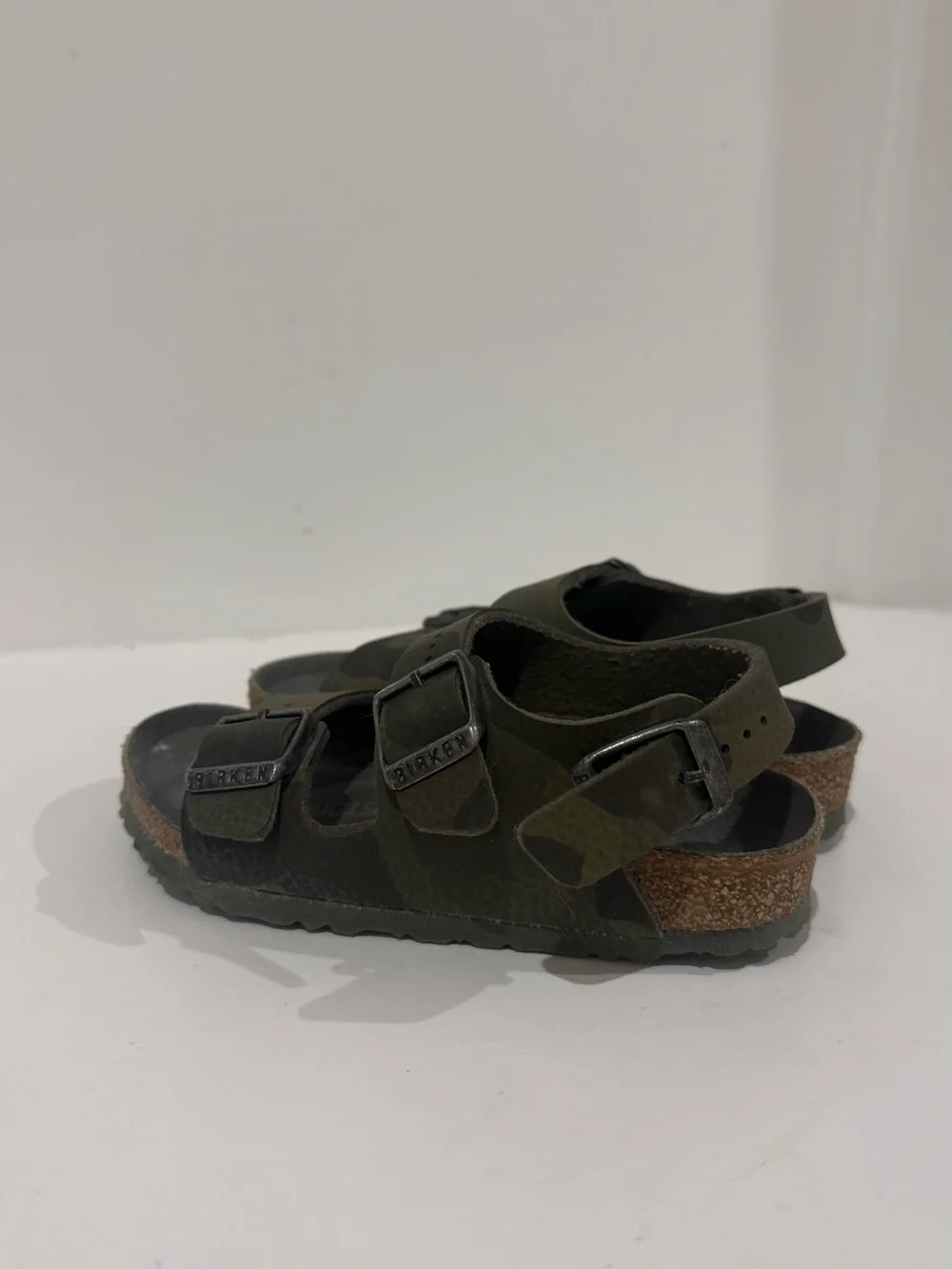 Toddler Camo Birkenstock Milano Sandals